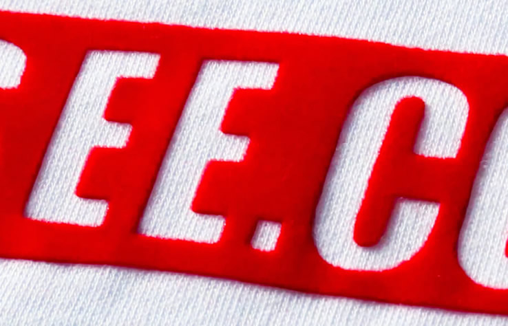 丝印植绒和绒面发泡印花工艺有什么区别？有什么需要注意的地方？