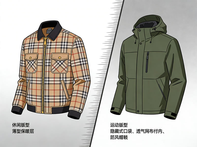 夹克外套和冲锋衣有什么区别